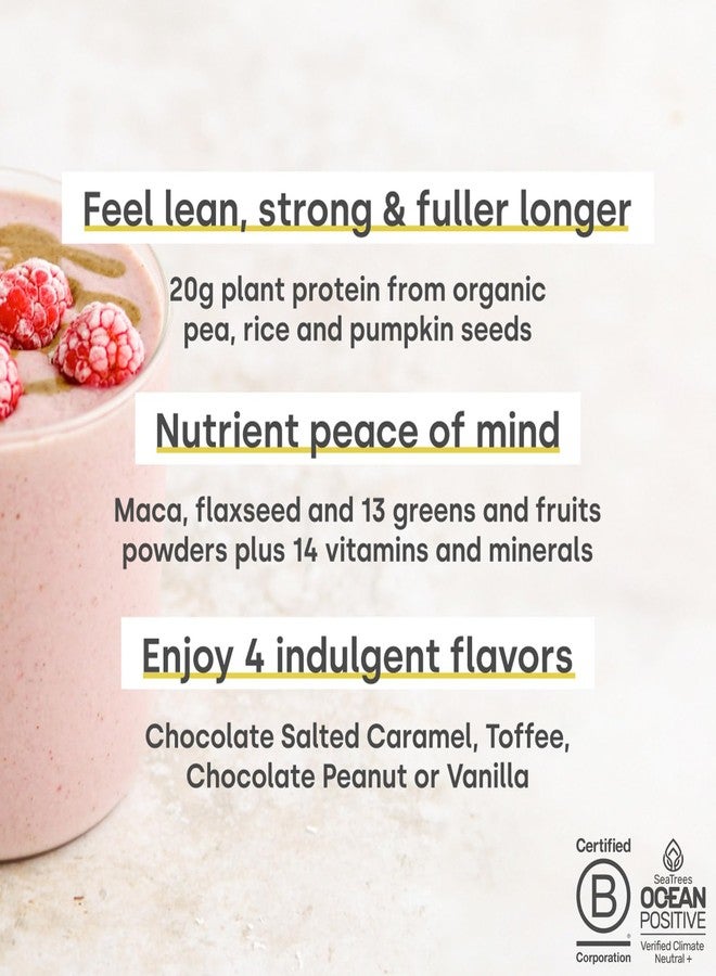 فورم سوبربليند بروتين - مسحوق بروتين نباتي مع أغذية فائقة وفيتامينات ومعادن - 20 غرام من البروتين النباتي لكل حصة (فانيليا) - Image 5